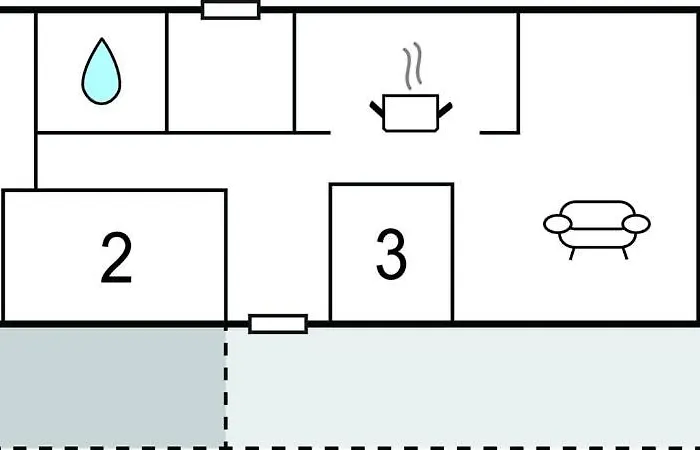 Semesterbostad Stunning In With Kitchen *